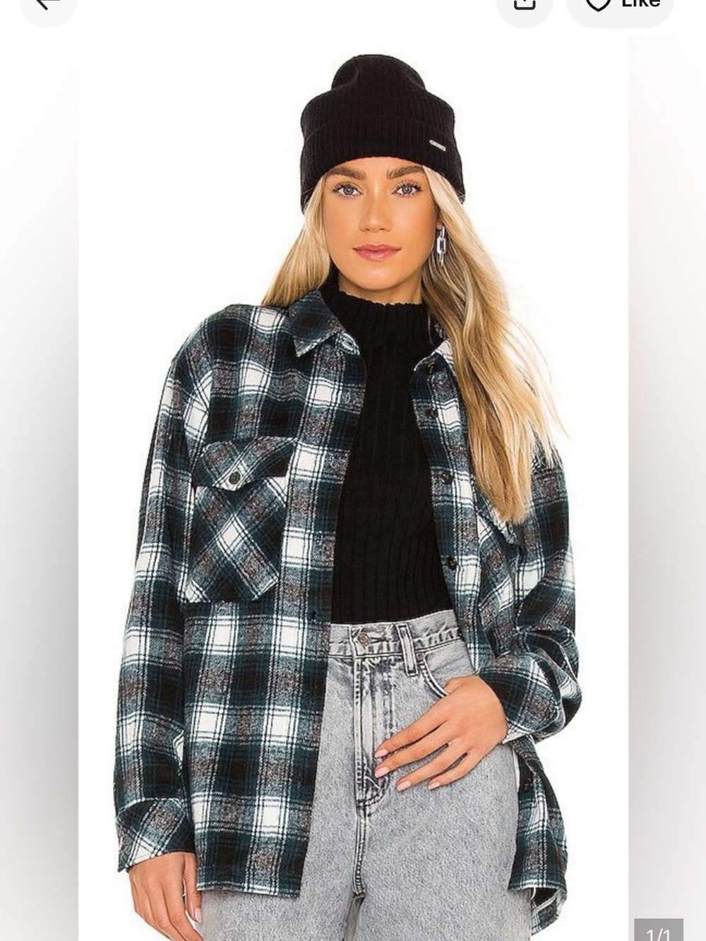 Lamarque x Revolve plaid jacket